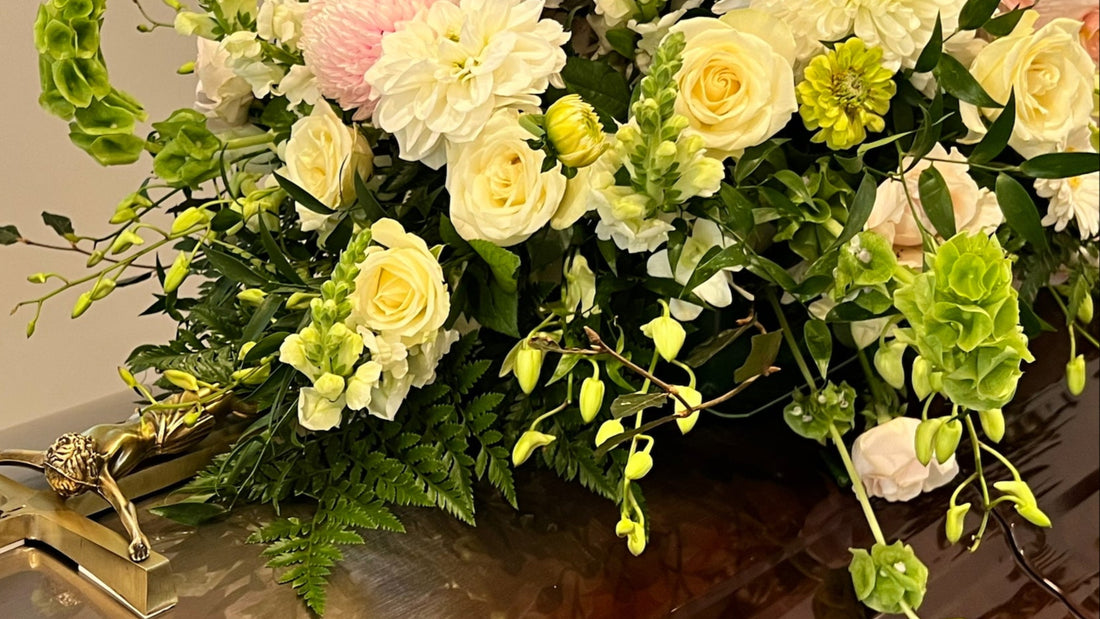 Funeral Casket Spray - 1/2 Casket