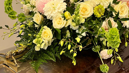 Funeral Casket Spray - 1/2 Casket